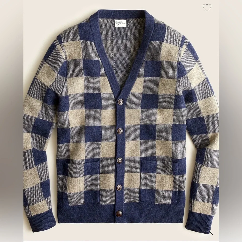 J. Crew neck button